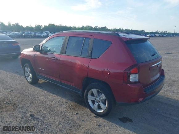 2016 Jeep Compass High Altitude Edition with VIN 1C4NJCEA9GD599487, listed as a IAAI auction lot 42087686 with 176,820 mi miles. Bid and sale history available at carsss.com. Image 3.