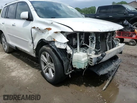 2013 Toyota Highlander Limited with VIN 5TDYK3EH8DS133041, listed as a Copart auction lot 53055525 with Not provided miles and Salvage title. Bid and sale history available at DreamBid. Image 13.