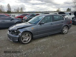 2002 BMW 3 Series 330i with VIN WBAEV534X2KM01210, listed as a Copart auction lot 76288124 with 87,132 mi miles and Salvage Title. Bid and sale history available at carsss.com. Image 1.
