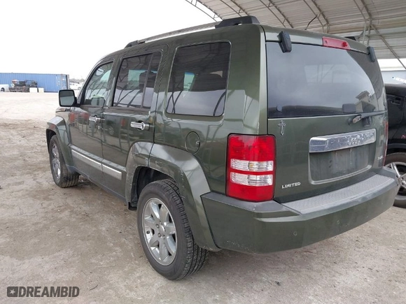 2008 Jeep Liberty Limited with VIN 1J8GP58K98W280368, listed as a IAAI auction lot 41372375 with 1 mi miles. Bid and sale history available at carsss.com. Image 3.