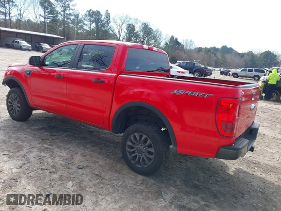 2022 Ford Ranger XL with VIN 1FTER4EH8NLD12946, listed as a IAAI auction lot 41262547 with 105,121 mi miles. Bid and sale history available at carsss.com. Image 3.