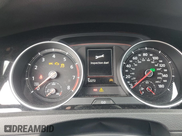 2020 Volkswagen Golf GTI S with VIN 3VW6T7AU9LM003439, listed as a Copart auction lot 69205594 with 52,272 mi miles and Salvage Title. Bid and sale history available at carsss.com. Image 9.