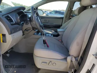 2016 Kia Sedona LX with VIN KNDMB5C17G6163863, listed as a Copart auction lot 52128745 with 165,416 mi miles and Salvage Title. Bid and sale history available at DreamBid. Image 7.
