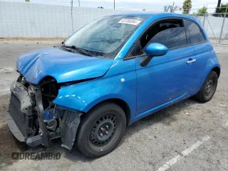 2016 FIAT 500 Pop z VIN 3C3CFFAR8GT170698, wystawiony jako Copart lot #63706594 z przebiegiem 69 107 mil mil oraz Szkoda całkowita • Salvage title. Historia ofert i sprzedaży dostępna na DreamBid. Obrazek 1.