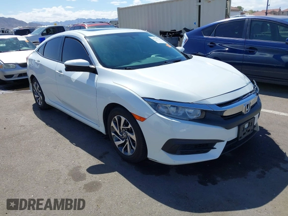 2017 Honda Civic EX z VIN 2HGFC2F73HH539612, wystawiony jako IAAI lot #41767164 z przebiegiem 87 924 mil mil oraz . Historia ofert i sprzedaży dostępna na DreamBid. Obrazek 1.