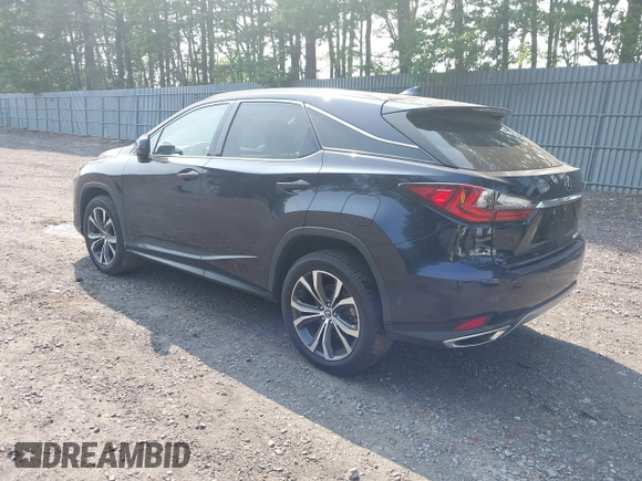 2021 Lexus RX 350 with VIN 2T2HZMDAXMC264109, listed as a IAAI auction lot 42411679 with 43,288 mi miles and . Bid and sale history available at DreamBid. Image 3.