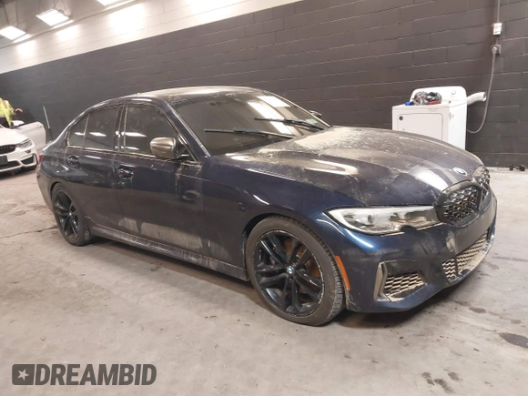 2020 BMW 3 Series M340i xDrive with VIN WBA5U9C07LAF54824, listed as a IAAI auction lot 41218617 with 37,694 mi miles and . Bid and sale history available at DreamBid. Image 1.