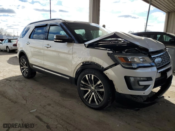 2017 Ford Explorer Platinum with VIN 1FM5K8HT6HGA21026, listed as a Copart auction lot 42939545 with 149,331 mi miles and Clean Title. Bid and sale history available at carsss.com. Image 4.
