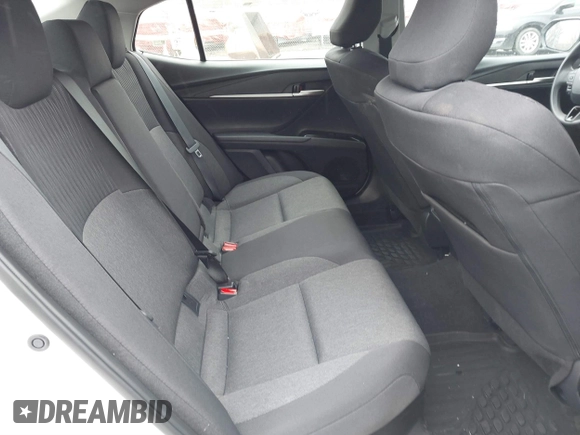 2025 Toyota Camry LE with VIN 4T1DAACK1SU504839, listed as a IAAI auction lot 41845964 with 11,934 mi miles and . Bid and sale history available at DreamBid. Image 8.