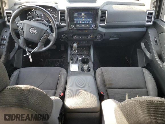 2022 Nissan Frontier S with VIN 1N6ED1EK2NN652751, listed as a Copart auction lot 44628505 with 24,695 mi miles and Salvage title. Bid and sale history available at DreamBid. Image 8.