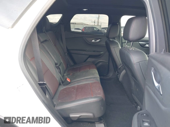 2019 Chevrolet Blazer RS with VIN 3GNKBJRS3KS687801, listed as a IAAI auction lot 41513594 with 63,125 mi miles and . Bid and sale history available at DreamBid. Image 8.