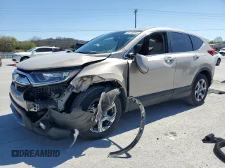 2017 Honda CR-V EX-L with VIN 5J6RW2H80HL068900, listed as a Copart auction lot 50145355 with 86,905 mi miles and Salvage Title. Bid and sale history available at carsss.com. Image 1.