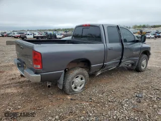 2004 Dodge Ram 2500 SLT with VIN 1D7KU28D74J255878, listed as a Copart auction lot 51108405 with 149,882 mi miles and Salvage Title. Bid and sale history available at carsss.com. Image 3.
