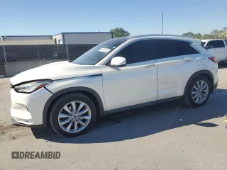 2019 Infiniti QX50 LUXE with VIN 3PCAJ5M17KF111263, listed as a Copart auction lot 49467035 with 103,232 mi miles and Non Repairable. Bid and sale history available at carsss.com. Image 1.