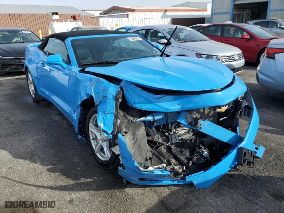 2023 Chevrolet Camaro 1LT with VIN 1G1FB3DS0P0141980, listed as a Copart auction lot 87817335 with 46,395 mi miles and Salvage Title. Bid and sale history available at carsss.com. Image 4.