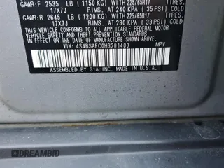 2017 Subaru Outback Premium with VIN 4S4BSAFC0H3201400, listed as a Copart auction lot 51944554 with 65,520 mi miles and Salvage title. Bid and sale history available at DreamBid. Image 13.