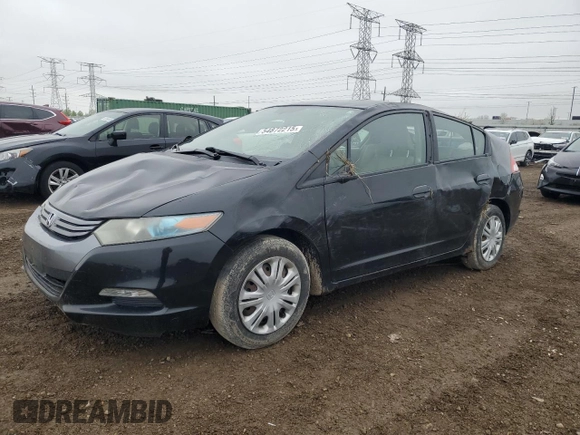 2010 Honda Insight LX with VIN JHMZE2H56AS022299, listed as a Copart auction lot 54872215 with 149,514 mi miles and Salvage title. Bid and sale history available at DreamBid. Image 1.