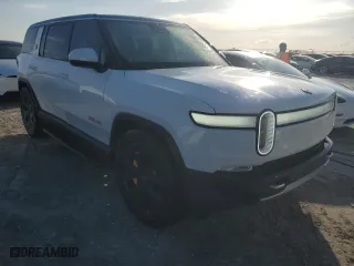 2023 Rivian R1S Adventure with VIN 7PDSGABAXPN004854, listed as a Copart auction lot 75369664 with 0 mi miles and Salvage Title. Bid and sale history available at carsss.com. Image 4.