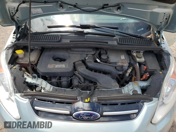 2014 Ford C-Max Energi SEL with VIN 1FADP5CU8EL521374, listed as a Copart auction lot 57348394 with 102,583 mi miles and Clean Title. Bid and sale history available at carsss.com. Image 11.