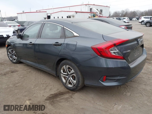2017 Honda Civic Sedan LX with VIN 19XFC2F59HE225004, listed as a IAAI auction lot 41659263 with 77,829 mi miles. Bid and sale history available at carsss.com. Image 3.