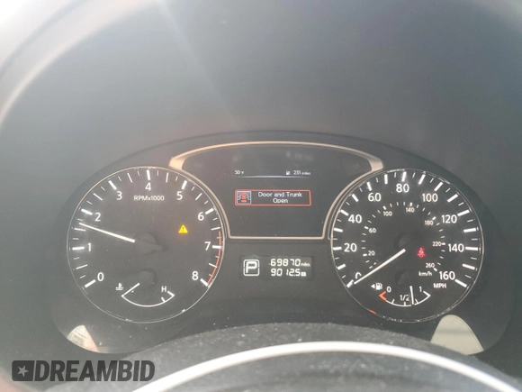 2015 Nissan Altima 2.5 SL with VIN 1N4AL3AP9FC424217, listed as a Copart auction lot 52362175 with 69,870 mi miles and Salvage Title. Bid and sale history available at carsss.com. Image 9.