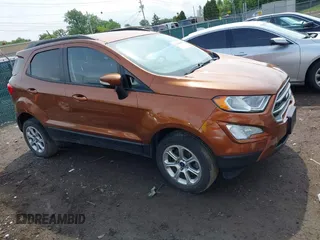 2018 Ford EcoSport SE z VIN MAJ6P1UL9JC213759, wystawiony jako IAAI lot #42366004 z przebiegiem 79 952 mil mil oraz . Historia ofert i sprzedaży dostępna na DreamBid. Obrazek 1.
