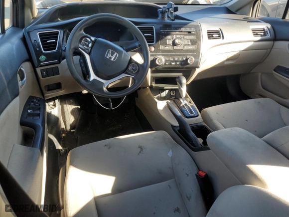 2013 Honda Civic Sdn LX with VIN 19XFB2F5XDE212789, listed as a Copart auction lot 44382615 with 171,029 mi miles and Salvage Title. Bid and sale history available at carsss.com. Image 8.