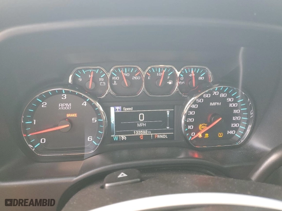2018 Chevrolet Silverado 1500 LT with VIN 1GCVKREH4JZ277797, listed as a Copart auction lot 84248564 with 133,592 mi miles and Salvage Title. Bid and sale history available at carsss.com. Image 9.