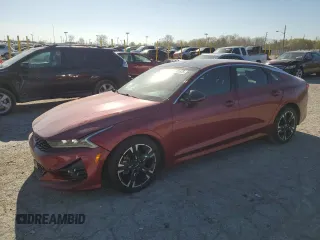 2022 Kia K5 GT-Line z VIN 5XXG64J23NG113080, wystawiony jako Copart lot #53201675 z przebiegiem 44 032 mil mil oraz Szkoda całkowita • Salvage title. Historia ofert i sprzedaży dostępna na DreamBid. Obrazek 1.