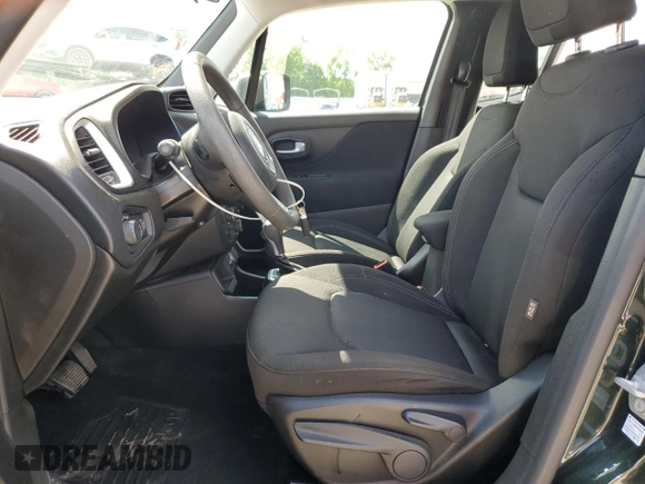 2021 Jeep Renegade Jeepster with VIN ZACNJCAB5MPM41821, listed as a Copart auction lot 55664685 with 34,194 mi miles and Salvage title. Bid and sale history available at DreamBid. Image 7.
