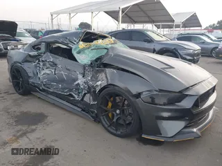 2019 Ford Mustang GT with VIN 1FA6P8CF1K5148108, listed as a IAAI auction lot 41459838 with 26,043 mi miles. Bid and sale history available at carsss.com. Image 1.