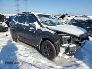 2023 Subaru Forester Sport with VIN JF2SKAGC2PH417450, listed as a Copart auction lot 44503355 with 37,931 mi miles and Salvage Title. Bid and sale history available at carsss.com. Image 4.