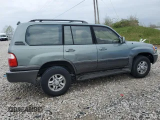 2001 Lexus LX 470 with VIN JTJHT00W913500458, listed as a Copart auction lot 55120465 with 180,384 mi miles and Clean Title. Bid and sale history available at carsss.com. Image 3.