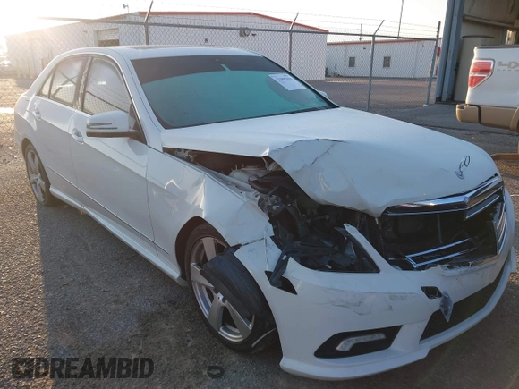 2011 Mercedes-Benz E-Class E 350 Luxury with VIN WDDHF5GB0BA474801, listed as a IAAI auction lot 41987098 with 163,360 mi miles. Bid and sale history available at carsss.com. Image 1.
