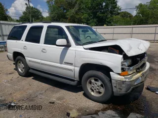 2002 Chevrolet Tahoe LT with VIN 1GNEC13Z82R178905, listed as a Copart auction lot 56430204 with 0 mi miles and Salvage Title. Bid and sale history available at carsss.com. Image 4.