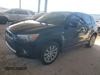 2011 Mitsubishi Outlander Sport SE with VIN JA4AP4AU2BZ011406, listed as a Copart auction lot 49079185 with 145,964 mi miles and Salvage Title. Bid and sale history available at carsss.com. Image 1.