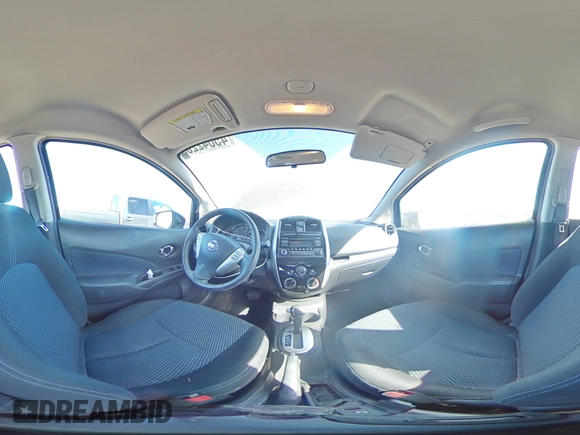 2015 Nissan Note SV with VIN 3N1CE2CP8FL393134, listed as a Copart auction lot 45042285 with 55,976 mi miles and Salvage Title. Bid and sale history available at DreamBid. Image 12.
