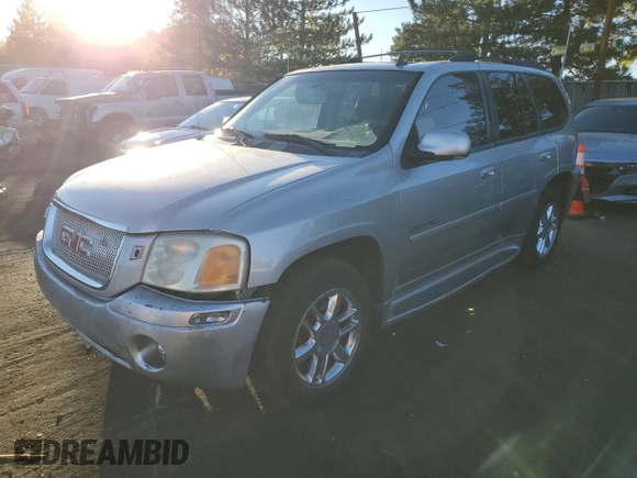 2006 GMC Envoy Denali with VIN 1GKET63M162220960, listed as a Copart auction lot 77500424 with 186,534 mi miles and Clean Title. Bid and sale history available at DreamBid. Image 1.