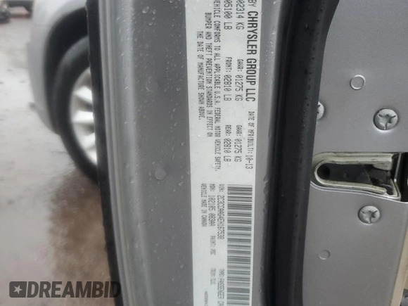 2014 Chrysler 300 with VIN 2C3CCAAG4EH167538, listed as a Copart auction lot 51327695 with 87,794 mi miles and Salvage Title. Bid and sale history available at carsss.com. Image 14.