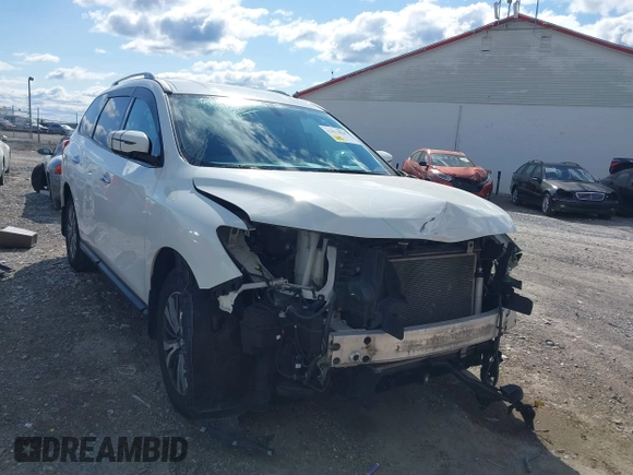 2017 Nissan Pathfinder SV z VIN 5N1DR2MM8HC683314, wystawiony jako IAAI lot #42013028 z przebiegiem 68 920 mil mil oraz . Historia ofert i sprzedaży dostępna na DreamBid. Obrazek 6.
