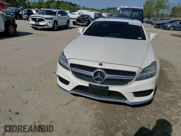 2016 Mercedes-Benz CLS 400 with VIN WDDLJ6FB2GA168531, listed as a Copart auction lot 52477305 with 113,716 mi miles and Salvage title. Bid and sale history available at DreamBid. Image 10.