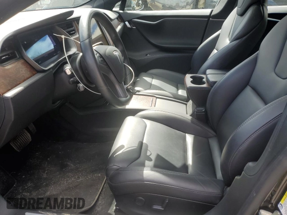 2018 Tesla Model S 75D with VIN 5YJSA1E2XJF272807, listed as a Copart auction lot 51968695 with 21,156 mi miles and Non repairable. Bid and sale history available at DreamBid. Image 7.