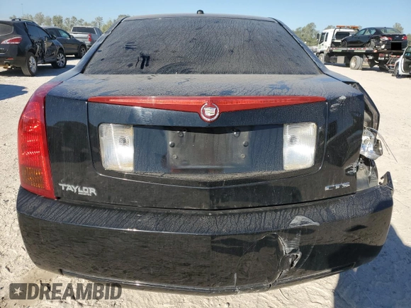 2007 Cadillac CTS with VIN 1G6DM57T370125333, listed as a Copart auction lot 76383894 with 81,631 mi miles and Salvage Title. Bid and sale history available at carsss.com. Image 6.
