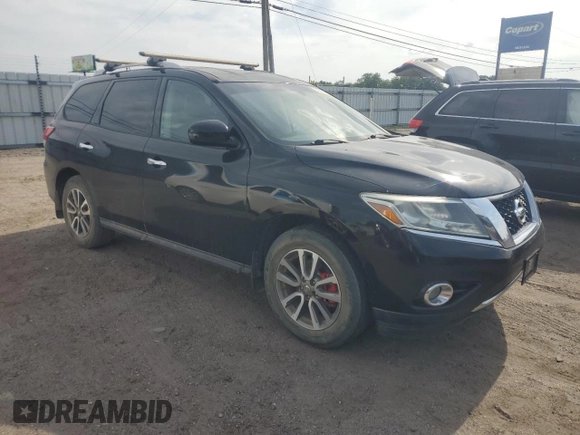 2013 Nissan Pathfinder SL with VIN 5N1AR2MNXDC671753, listed as a Copart auction lot 55573465 with 218,747 mi miles and Clean Title. Bid and sale history available at DreamBid. Image 4.