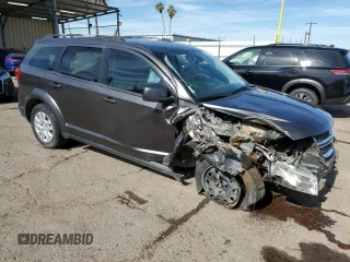 2019 Dodge Journey SE with VIN 3C4PDCBG7KT874236, listed as a Copart auction lot 53352685 with 131,142 mi miles and Clean Title. Bid and sale history available at DreamBid. Image 4.
