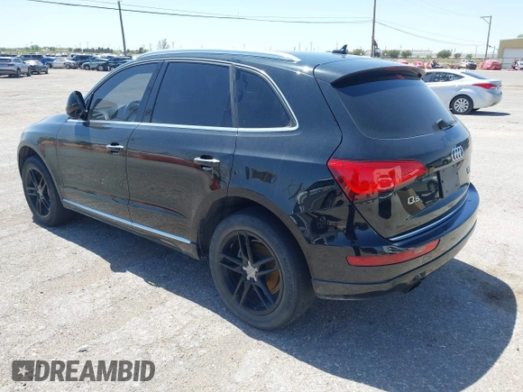 2016 Audi Q5 Premium Plus with VIN WA1L2AFP8GA008797, listed as a IAAI auction lot 41966359 with 139,189 mi miles. Bid and sale history available at carsss.com. Image 3.