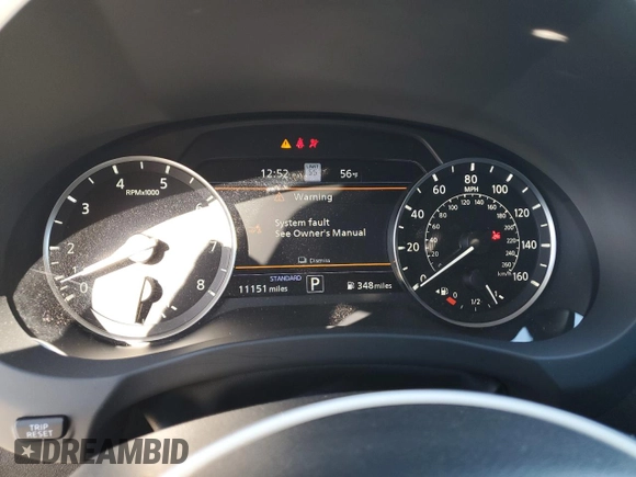 2024 Infiniti QX50 Sport с VIN 3PCAJ5FA1RF101707, выставлен на аукционе Copart как лот 87080944 с пробегом 11 151 миль миль и Списание • Salvage title. История ставок и продаж доступна на DreamBid. Изображение 9.