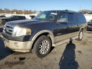 2007 Ford Expedition Max Eddie Bauer with VIN 1FMFK18577LA26576, listed as a Copart auction lot 79034924 with Not Provided miles and Clean Title. Bid and sale history available at DreamBid. Image 1.