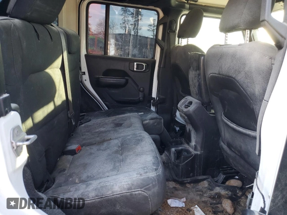 2018 Jeep Wrangler Unlimited Sport z VIN 1C4HJXDN4JW295178, wystawiony jako Copart lot #84921654 z przebiegiem 90 344 mil mil oraz Nie do naprawy • Non repairable. Historia ofert i sprzedaży dostępna na DreamBid. Obrazek 11.