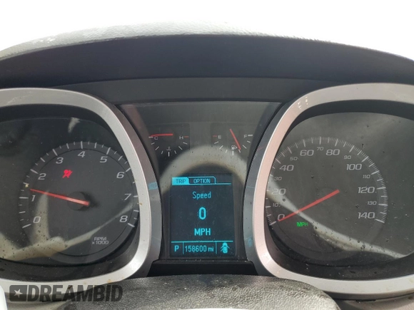 2015 Chevrolet Equinox LTZ with VIN 2GNALDEK1F6138909, listed as a Copart auction lot 49433425 with 158,600 mi miles and Salvage Title. Bid and sale history available at carsss.com. Image 9.